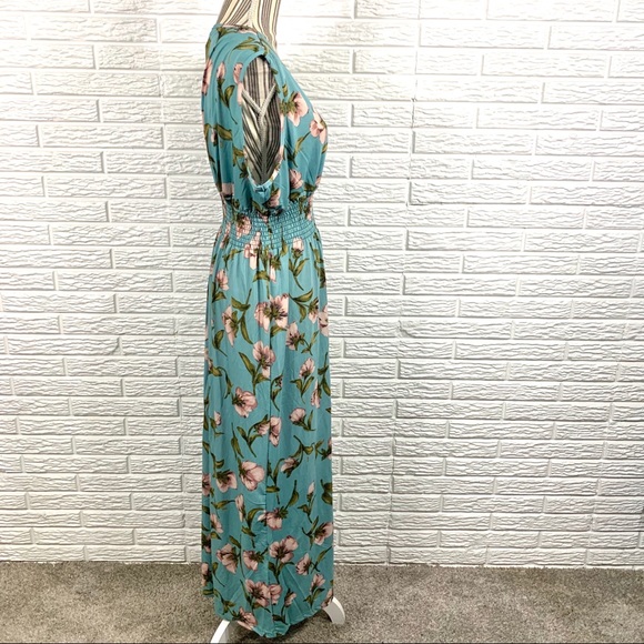 Jon & Anna Floral Empire Waist Maxi Dress - Picture 4 of 6